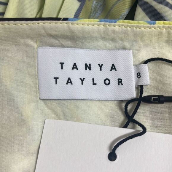 Tanya Taylor Claudette Asymmetrical Ruffle Peplum Top Sz 8 Zesty Multi NWT $395 - Picture 8 of 13